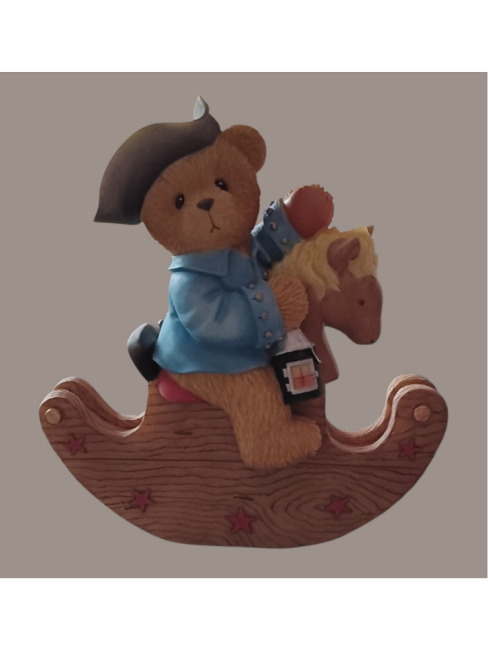 Cherished Teddy Bear on Rocking NIB Cherished Teddie Paul.676888